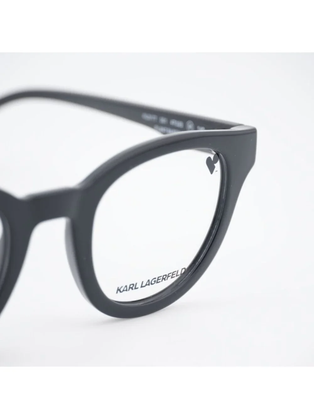 Karl Lagerfeld KL6177 001 Eyeglasses Black 47mm Round Frame